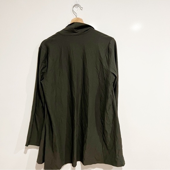 NWT Eileen Fisher Washable Stretch Long Cardigan - Picture 4 of 11